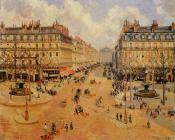 卡米耶 毕沙罗 : Avenue de l'Opera, Morning Sunshine